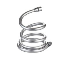 인뮤즈 꼬임방지 샤워호스, 2m, 실버