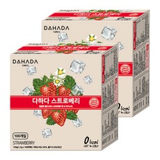 다하다 스트로베리, 1.2g, 100개입, 2개