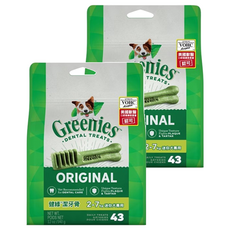 Greenies 健綠 2~7Kg迷你犬專用潔牙骨, ORIGINAL, 340g, 2包