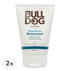 BULLDOG 敏感保濕霜, 100ml, 2個