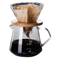 KNF 康尼菲 家用耐高溫過濾咖啡壺, 單品, 600ml, 1組