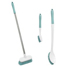 솔앤소울 욕실청소솔 3종 세트, 혼합색상, 1세트