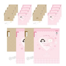 PENPIA 1000小學御用筆記3-6女生提醒, 隨機發貨, 20個