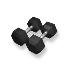 HOLD STRONG 六角啞鈴 重量訓練, 5kg, 2個