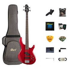 Cort 考特 ACTION PJ OPB 電貝斯吉他, Action Plus TR, 紅色, 1個