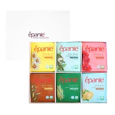 epanie 草本茶精選禮盒 6款入, 6種香草茶, 1盒