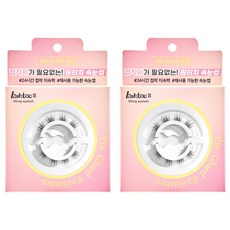 래쉬톡 3 리프팅 아이래쉬 노글루 리필, 포인트형, 2개