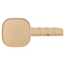 ONEFU 純牛皮小正方紙蓋(OF-132P), 300個裝, 1箱
