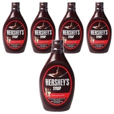 허쉬 초코 시럽, 623g, 5개