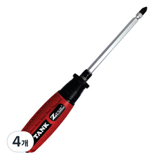 제스트 탱크 자석 양용 S2 전동BIT 함마 드라이버 Z-K9 6.35 6 x 100 mm, 4개