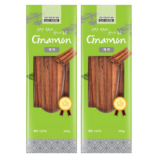 주일상사 통 계피, 500g, 2개