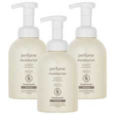AVCA 香氛保濕泡沫洗手乳 潔淨皂香, 500ml, 3瓶