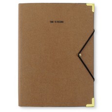 RIHOON 復古A5筆記本, 原木色(J048)