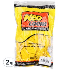 NeoLunce 30 厘米圓形氣球, 珍珠黃, 100入