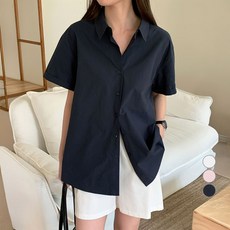 afinar 女款基本捲袖襯衫