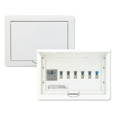 SANGDO 電信嵌入式配電箱 50AF 6 斷路器含套組, 1套