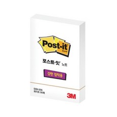포스트잇 강한 점착용 노트 656, 화이트, 1개