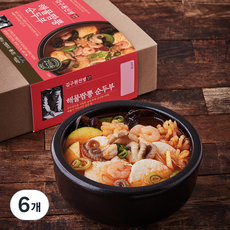 김구원선생 해물짬뽕 순두부, 665g, 6개