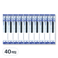 ZEBRA 斑馬牌 啫喱墨水 JF 替換筆芯 0.7mm, 藍色, 40個