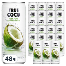 클룹 트루코코 퓨어 코코넛워터, 330ml, 48개