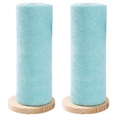 knock-knock 可撕式可重複使用超細纖維抹布 薄荷 25 x 25 cm, 2個, 20入