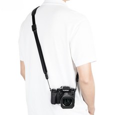 JJC 퀵 릴리즈 카메라 넥스트랩, 1개, QRS-M1 (BLACK)