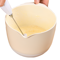 SP SAUCE 大型加深附蓋料理盆 3L, 防塵防蟲, 底部防滑設計, 調理盆 + 蓋子, 1個, 25.5 x 21.5 x 12.7cm