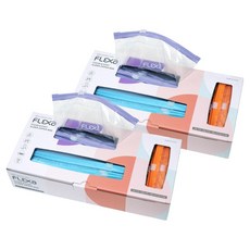 FLEXA 滑軌式夾鏈袋組, 混合, 55入, 2套