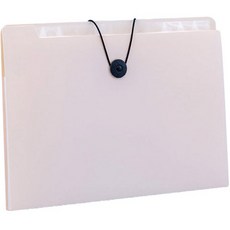 TRICK ONLY A4 8格風琴夾, 1個, 米色