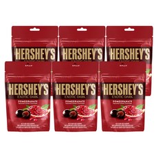 HERSHEY'S 好時 紅石榴夾餡黑巧克力, 100g, 6包