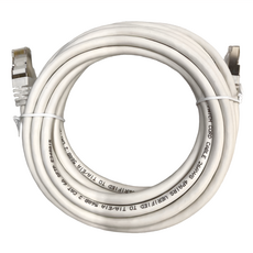 POLYWELL 寶利威爾 CAT6A 網路線 PW15-W58-G050, 5m, 白色, 1條