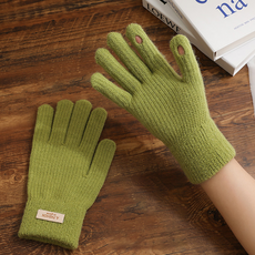 엘쏘 알파카 니트 스마트폰 터치 장갑