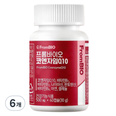 FromBIO 輔酶Q10, 60錠, 6個