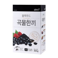 블랙푸드 곡물한끼 선식, 30g, 1개