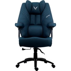 빅트랙 침대형 리클라이너 중역 컴퓨터 게이밍 메쉬 의자 RC-01, 로열블루