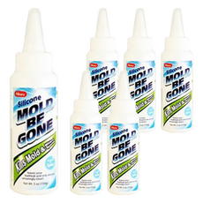 MOLD BE GONE 矽利康除霉凝膠, 深層滲透長效型, 透明凝膠狀, 韓國製造, 150g, 6瓶