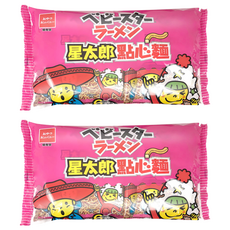 OYATSU 優雅食 BABY STAR 星太郎 點心麵 中香辣分享包, 40g, 2袋