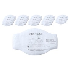 3M 防塵口罩濾棉 1744, 20個, 混色