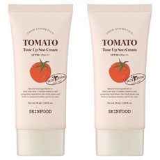 SKINFOOD 番茄提亮防曬霜 SPF50+ PA+++, 50ml, 2個