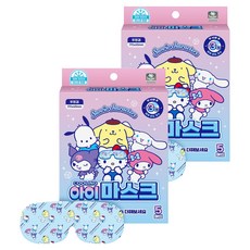 ATEX 三麗鷗角色涼感眼罩, 2個, 5入
