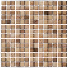유니디자인 보스타일 타일 시트지 모자이크, 월넛, 라지(31 x 31 cm)