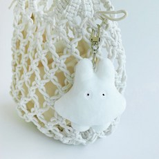 幽靈米菲兔包包掛飾娃娃, 1個, 混合色, 9cm