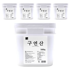 순담 구연산, 5kg, 5개
