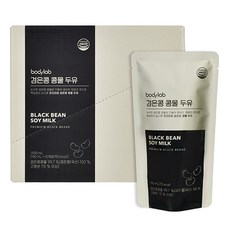 BODYLAB 黑豆黃豆湯和豆漿, 190ml, 10個