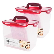 LocknLock 樂扣樂扣 醃漬專用保鮮盒, 6L, 2個