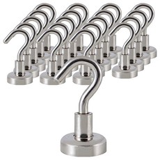 LIFE LANCE 大猩猩超強磁力掛鉤16mm, 20個, 銀