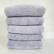 Prime Towel 優質毛巾 超細纖維, 紫色, 5個