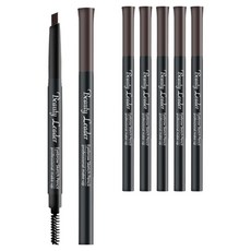 뷰티리더 아이브로우 스케치 펜슬, 4호흑갈색, 6개