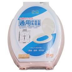 Elephant Waters 沐象 馬桶蓋, 通用舒適型, 台灣製造, 易於組裝, 990g, 粉紅色, 1個