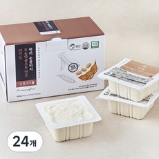한둘 무농약콩으로 만든 한끼 순콩비지, 140g, 24개